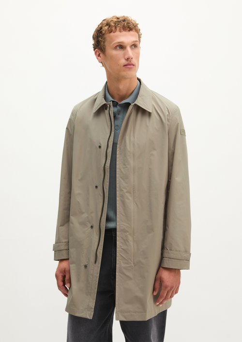 Regular short coat — Frozen Taupe
