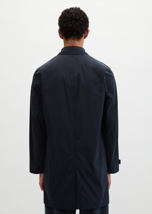 Regular short coat — Dark Navy (alternate view)