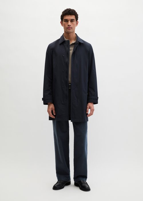 Regular short coat — Dark Navy