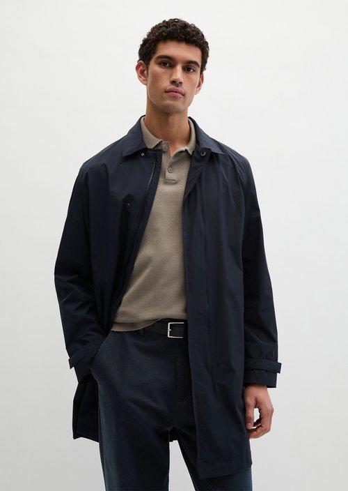 Regular short coat — Dark Navy