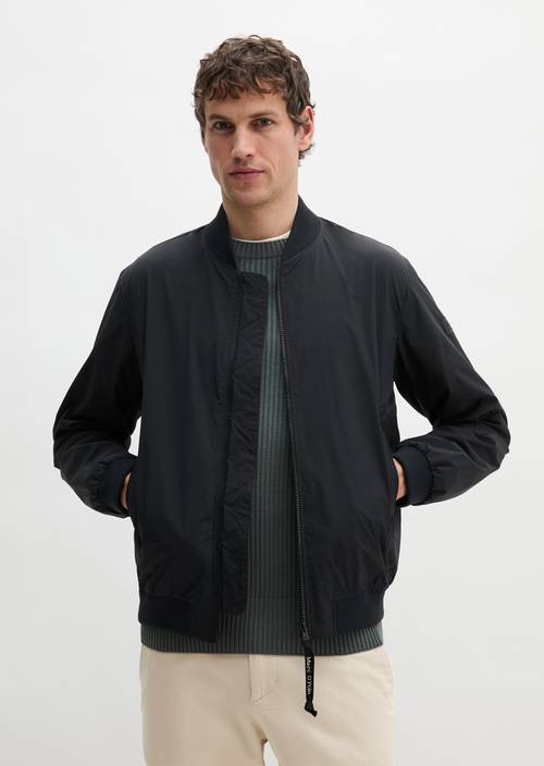 Blusón regular Dark Navy en vista frontal