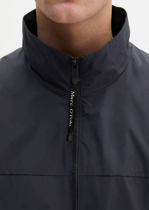 Jacke regular Dark Navy in Detailansicht