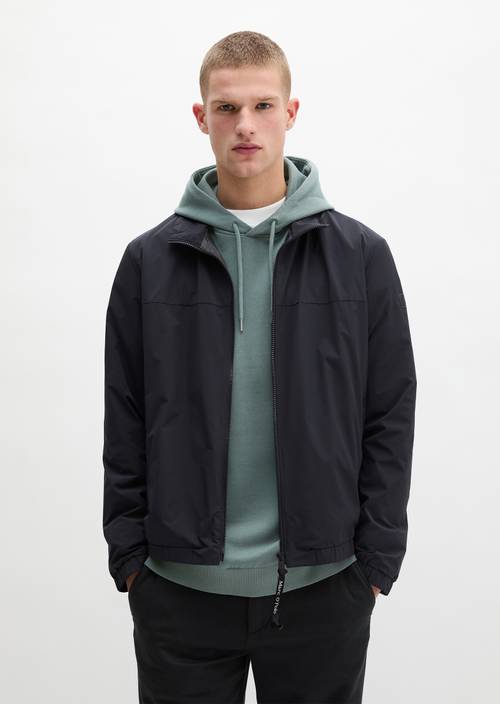 Jacke regular Dark Navy in Frontalansicht