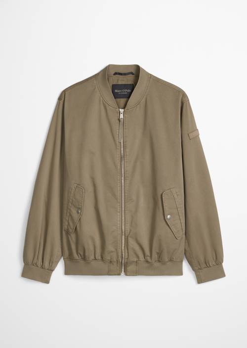 Blouson régulier Frozen Taupe en vue isolée sans mannequin