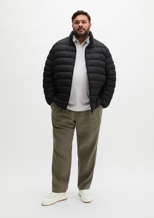 Quilted jacket regular — Black