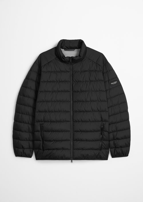 Quilted jacket regular — Black