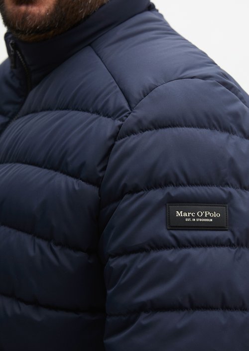 Quilted jacket regular — Dark Navy