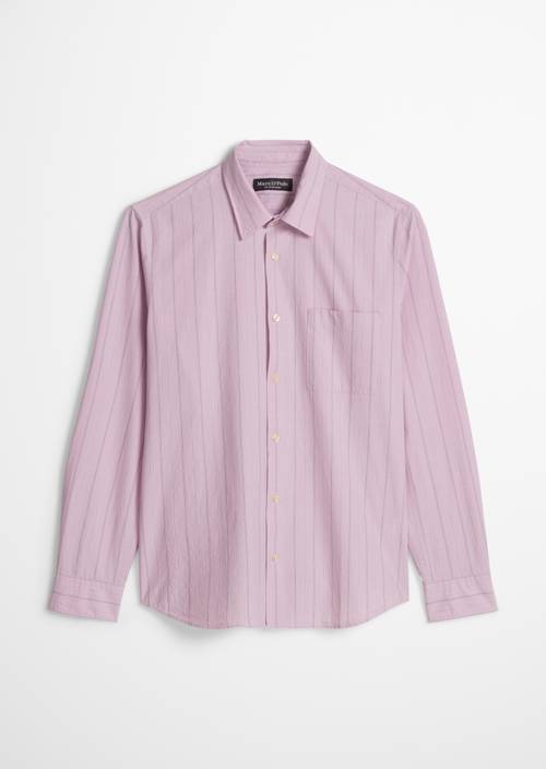 Chemise shaped Medium Purple en vue isolée sans mannequin