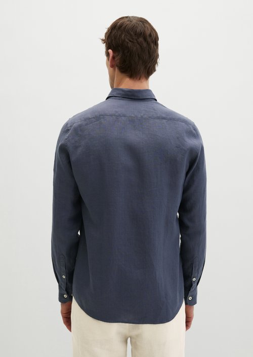 Button-down shirt shaped — Faded Blue