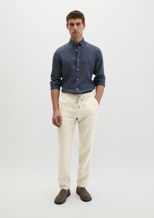 Button-down shirt shaped — Faded Blue
