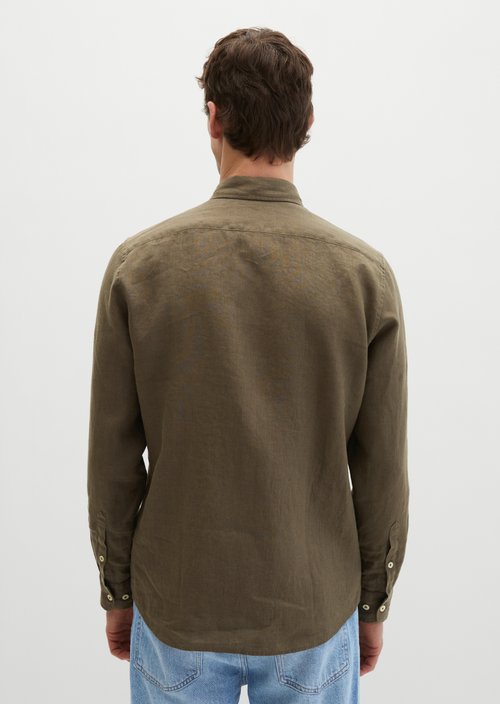 Button-down shirt shaped — Dark Nickle