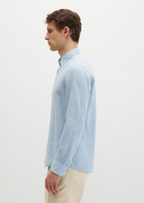 Button-down shirt shaped — Dusted Blue