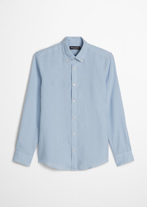 Button-down shirt shaped — Dusted Blue