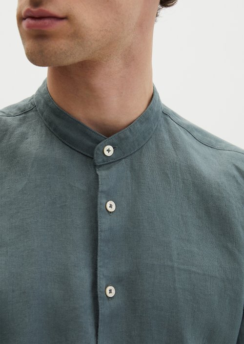Regular stand-up collar shirt — Skipping Stone