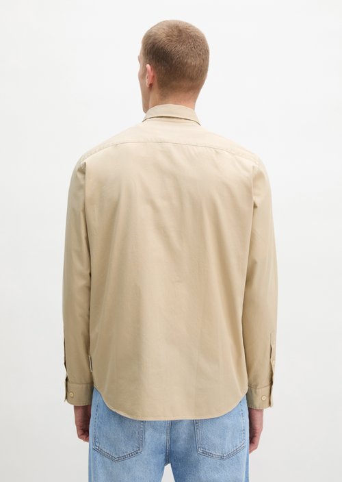 Button-down shirt regular — Light Oat