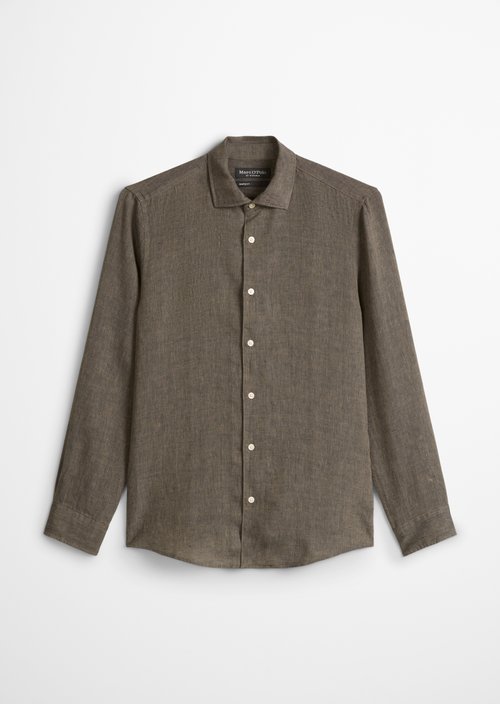 Shark collar shirt shaped — Dark Blue