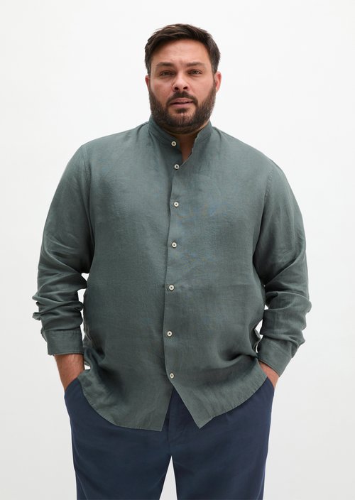 Regular stand-up collar shirt — Skipping Stone