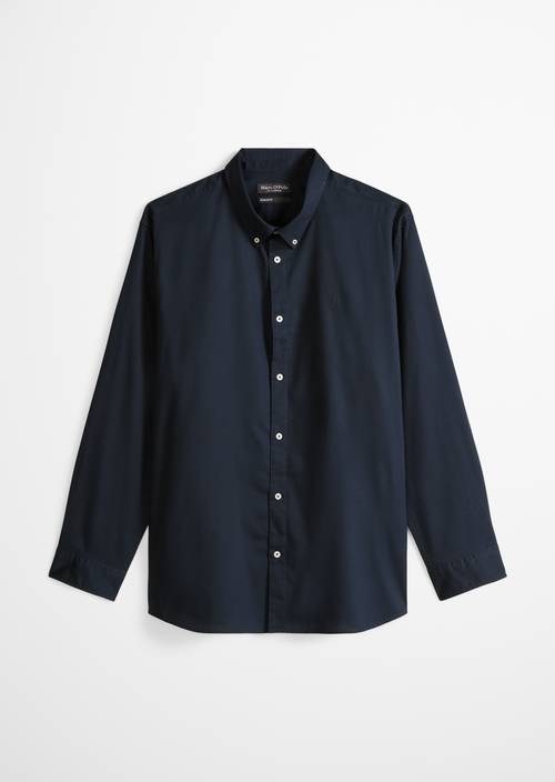 Chemise regular Dark Navy en vue isolée sans mannequin