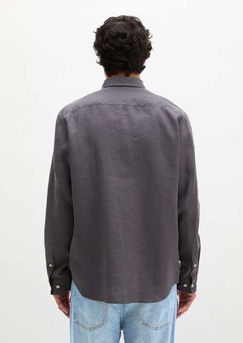 Kent collar shirt regular — Grey Morn