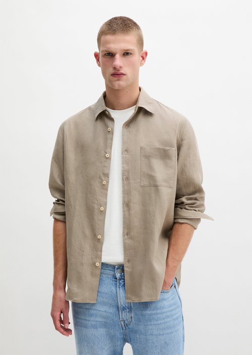Kent collar shirt regular — Charleston Gray