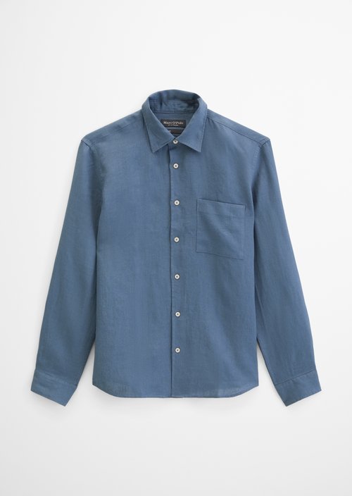 Kent collar shirt regular — Stormy Blue