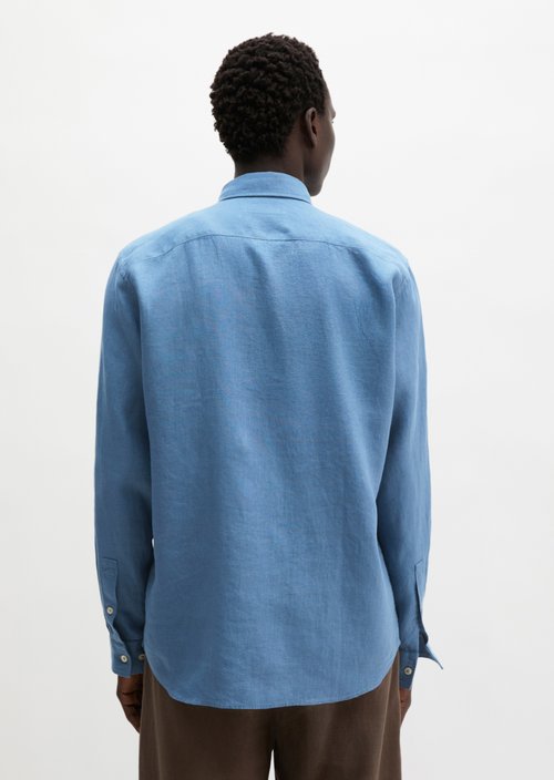 Kent collar shirt regular — Provincial Blue