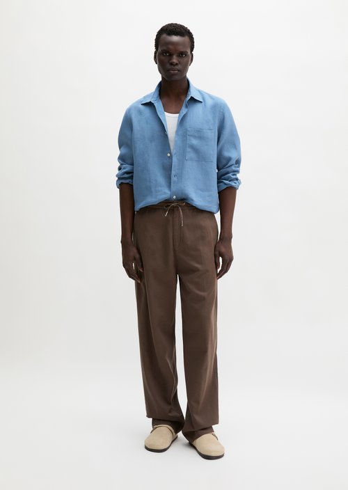 Kent collar shirt regular — Provincial Blue
