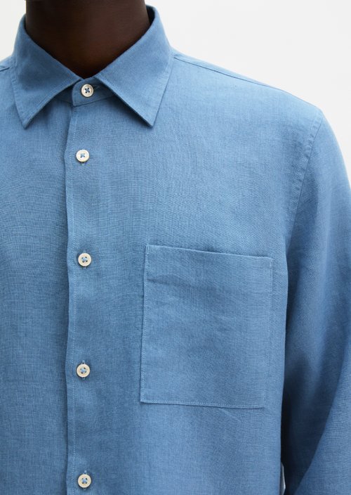 Kent collar shirt regular — Provincial Blue