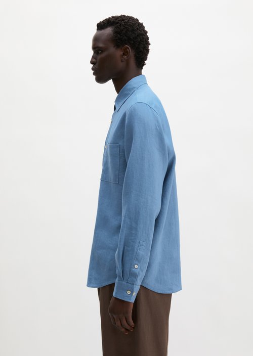 Kent collar shirt regular — Provincial Blue