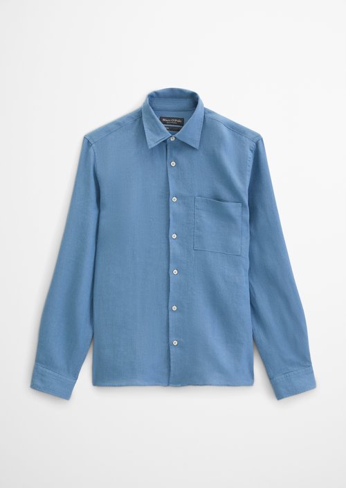 Kent collar shirt regular — Provincial Blue