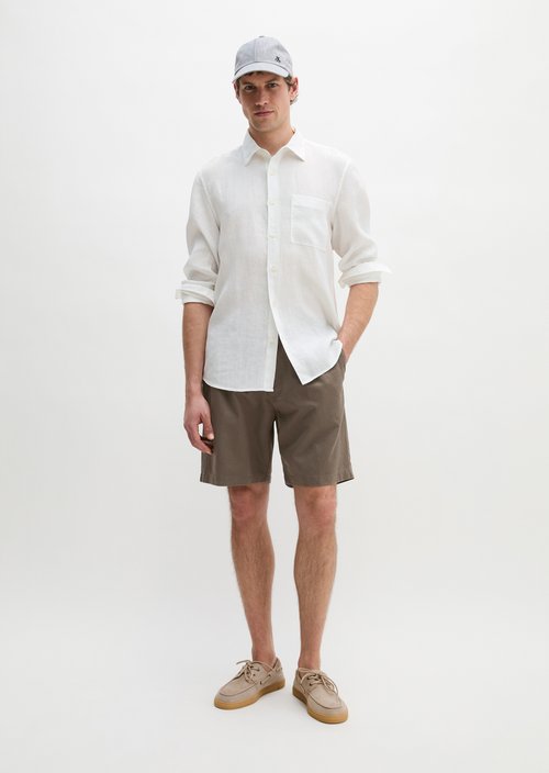 Kent collar shirt regular — White