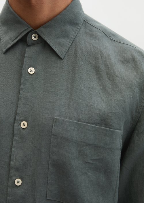 Kent collar shirt regular — Skipping Stone