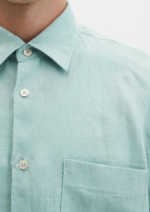 Kent collar shirt regular — Midnight Moss