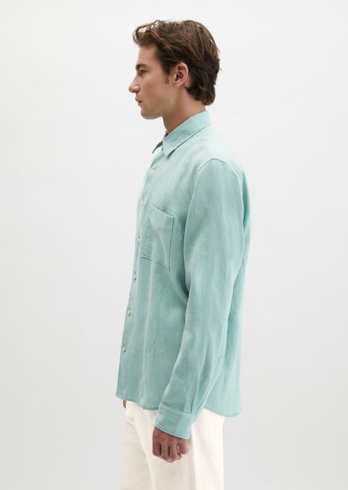 Kent collar shirt regular — Midnight Moss