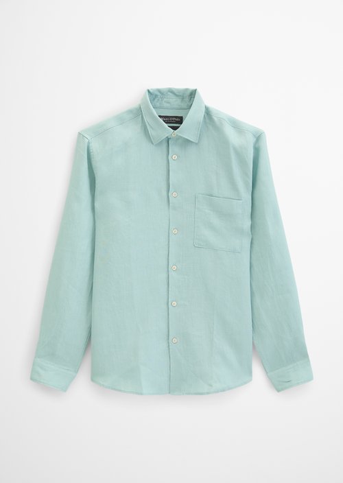 Kent collar shirt regular — Midnight Moss