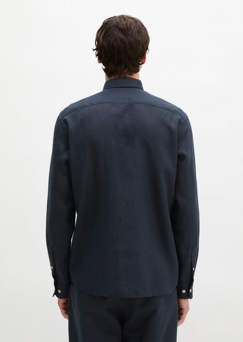 Kent collar shirt regular — Dark Navy