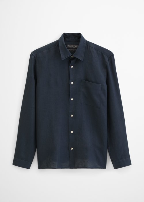 Kent collar shirt regular — Dark Navy