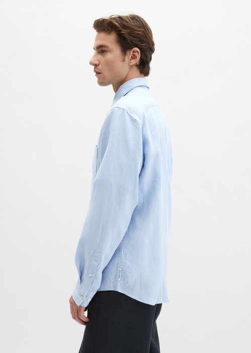 Kent collar shirt regular — Dusted Blue