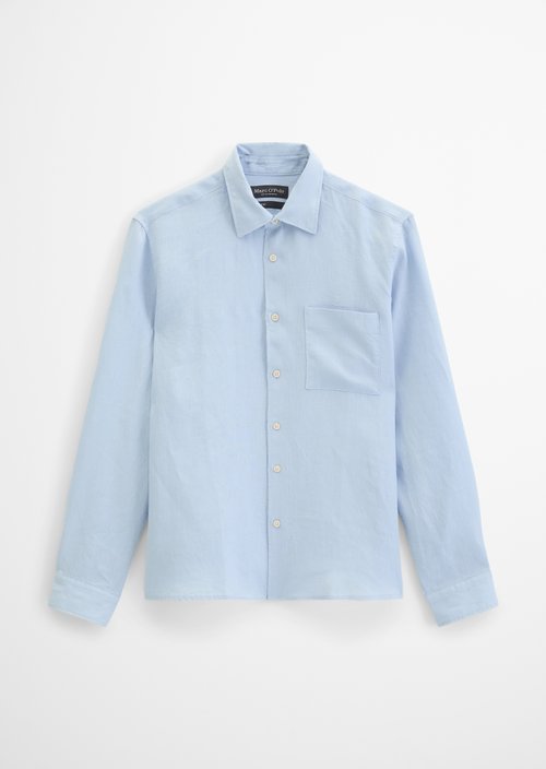 Kent collar shirt regular — Dusted Blue
