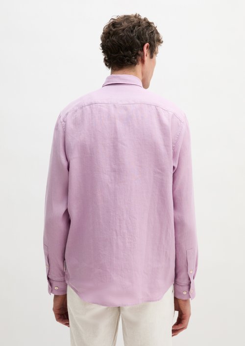 Kent collar shirt regular — Scattered Orchid