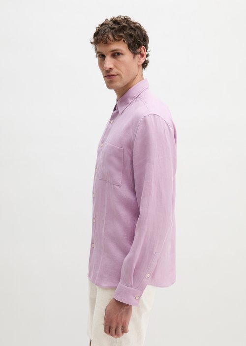 Kent collar shirt regular — Scattered Orchid