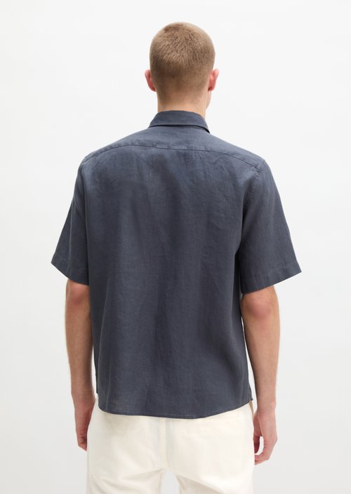 Regular short-sleeved shirt — Faded Blue (alternate view)