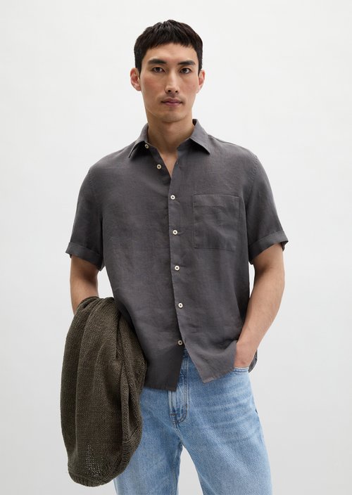 Regular short-sleeved shirt — Grey Morn