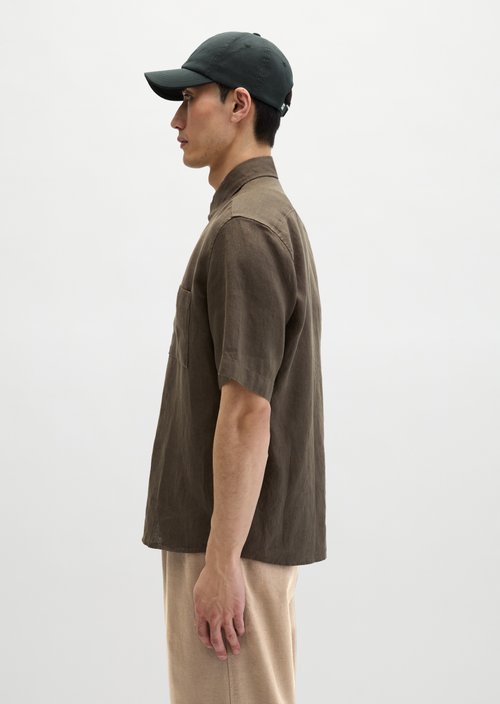 Regular short-sleeved shirt — Dark Nickle