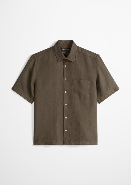 Regular short-sleeved shirt — Dark Nickle