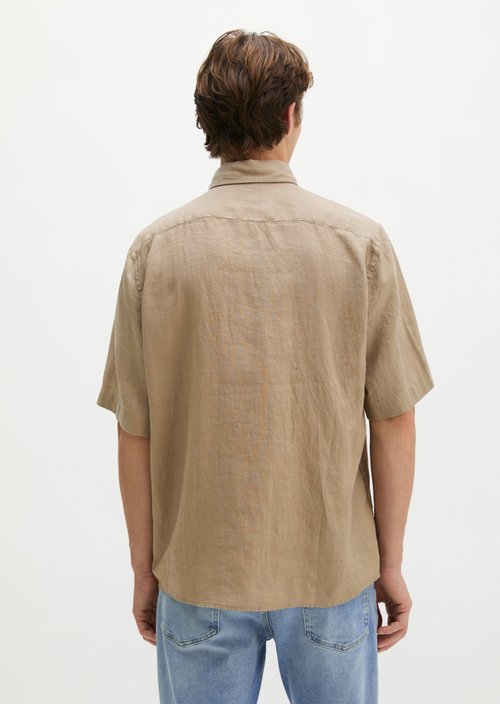 Regular short-sleeved shirt — Charleston Gray (alternate view)