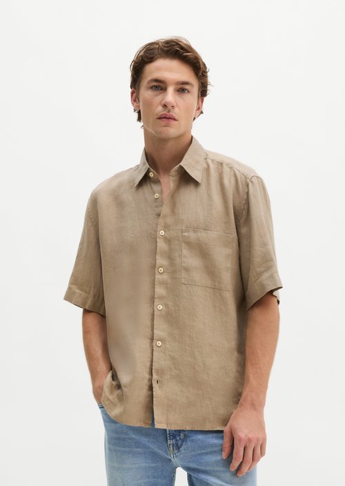 Regular short-sleeved shirt — Charleston Gray