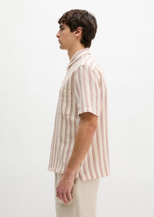 Regular short-sleeved shirt — Light Beige