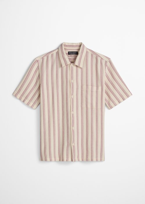 Regular short-sleeved shirt — Light Beige