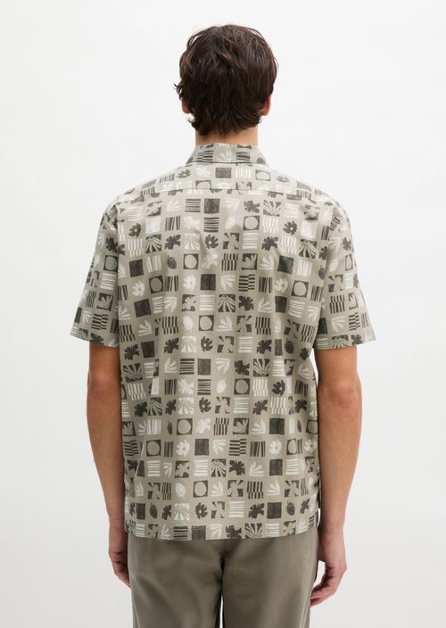 Hemd regular — Medium Brown